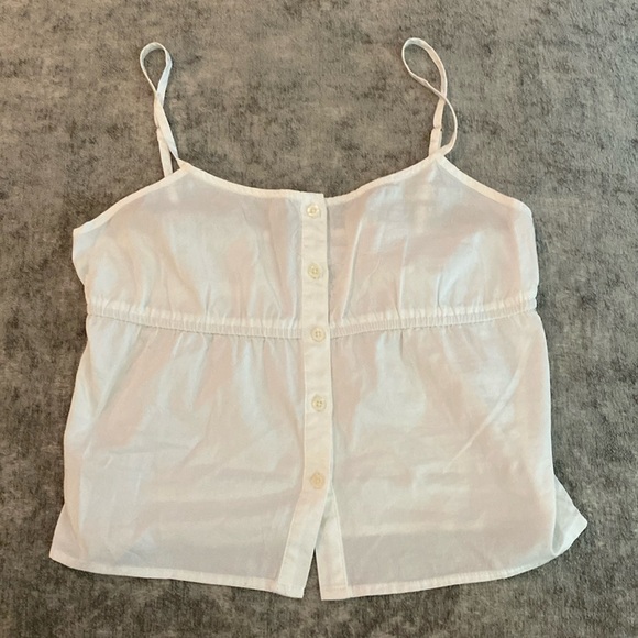 Brandy Melville Tops - Brandy Melville one size white spaghetti strap top. NWT {191}
